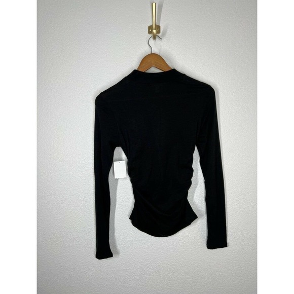 Chelsea28 XS Black Ruched Side Top - Picture 5 of 5